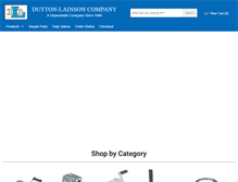 Tablet Screenshot of dutton-lainson.com